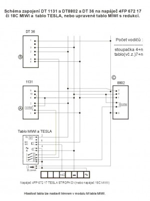 Schema zapojení