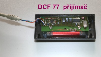 DCF77 přijímač pro COM port.